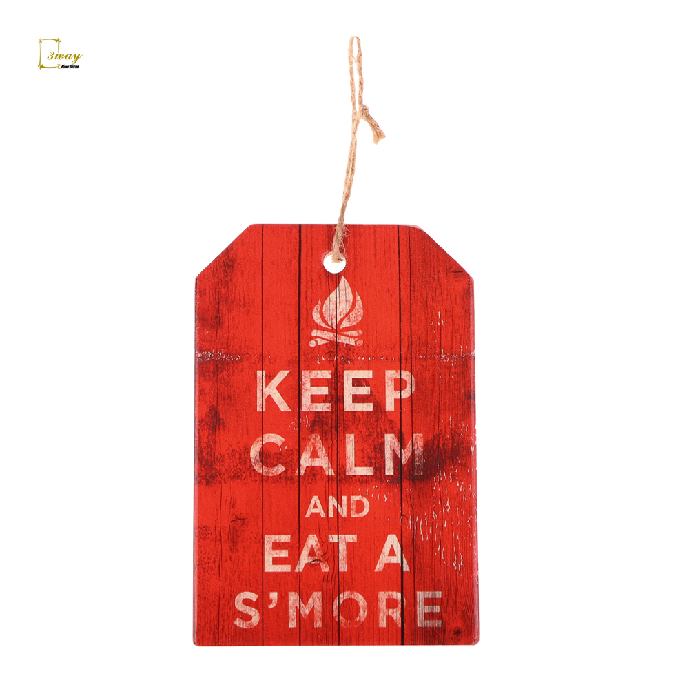 Tag with words ceramic ornaments custom designs hanging ornament